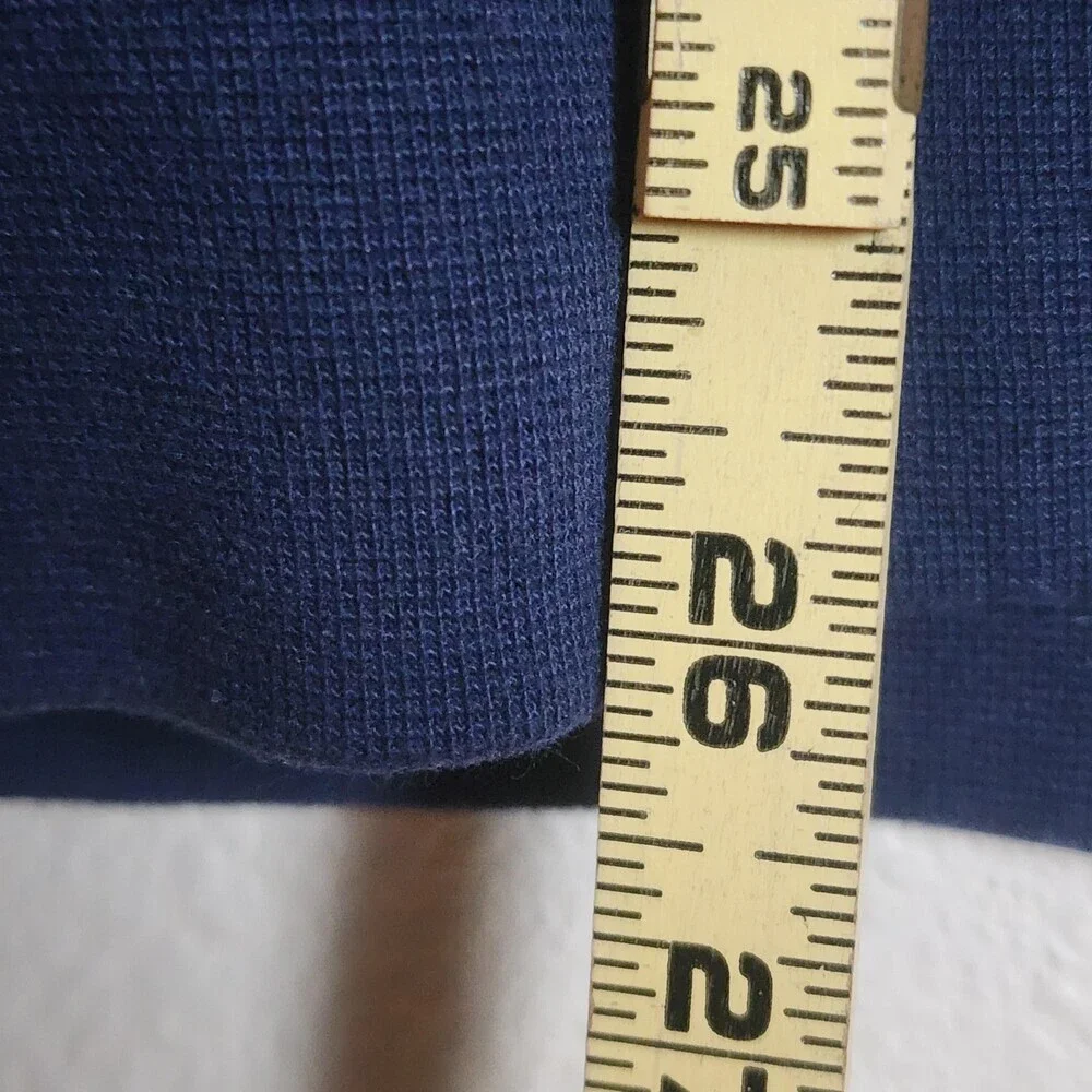 Polo Ralph Lauren Hoodie Mens Small Blue Pullover Polo Players Graphic 3 Sleeve